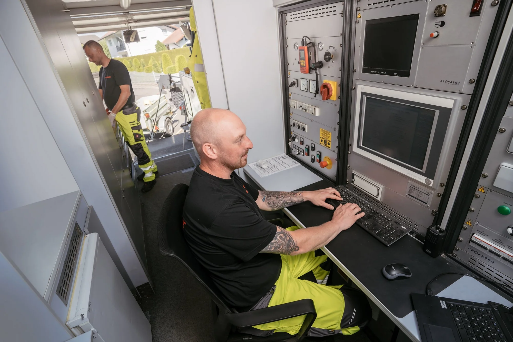 Kanalreinigung mit Hochdruckreinigung